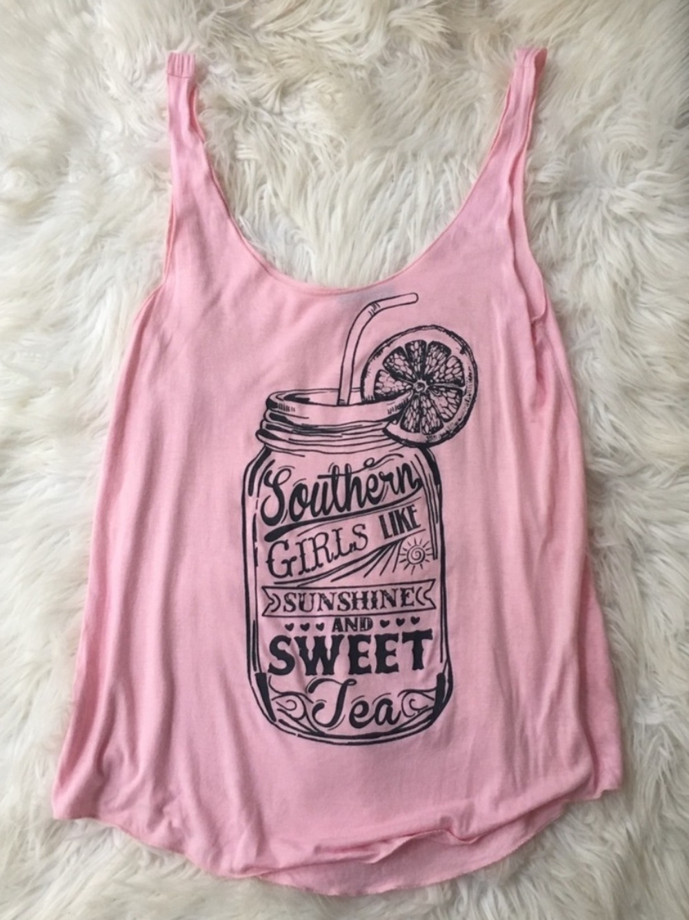 Southern Girls like Sunshine & Sweet Tea Tank